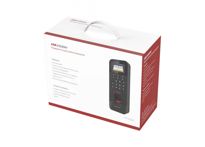 KIT Control De Acceso Compatible Con APP DS-KAS261(B) Hikvision*