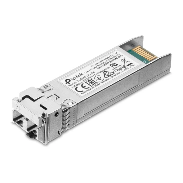 Transceptor LC 10GBase-SR SFP+ Compatible con switch con puertos 10G SFP+ como TL-SG34 TL-SM5110-SR