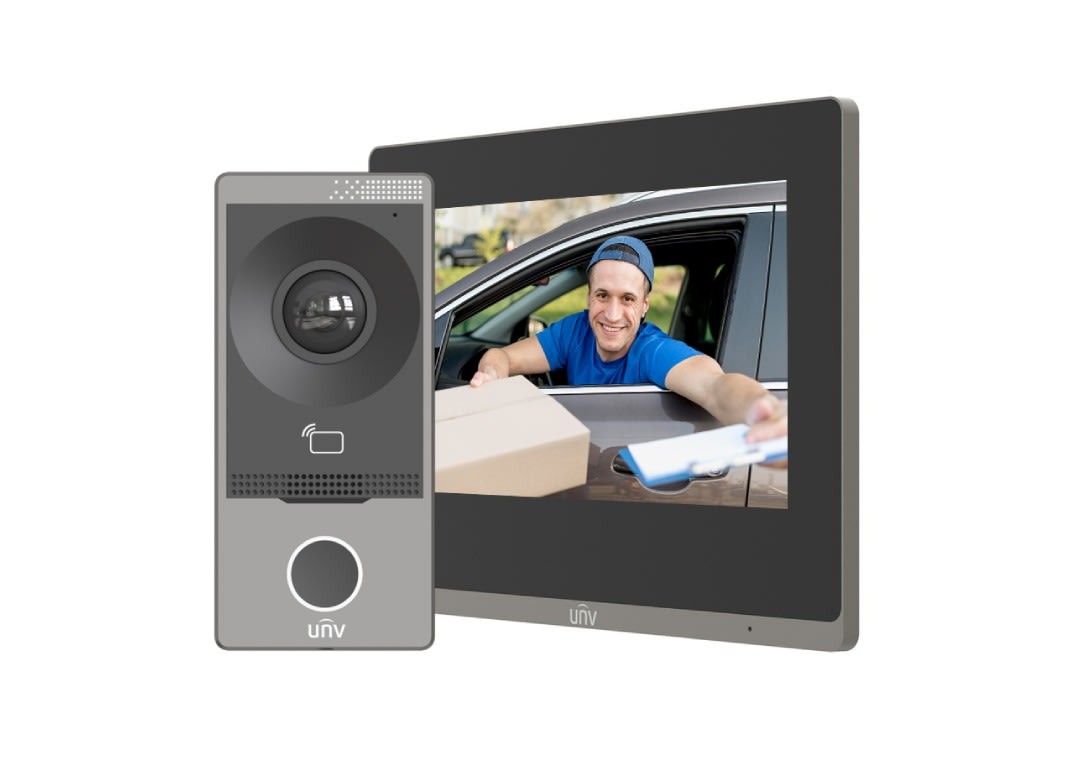 VIDEO PORTERO UNV  KIT KIT-201S-372S WIFI